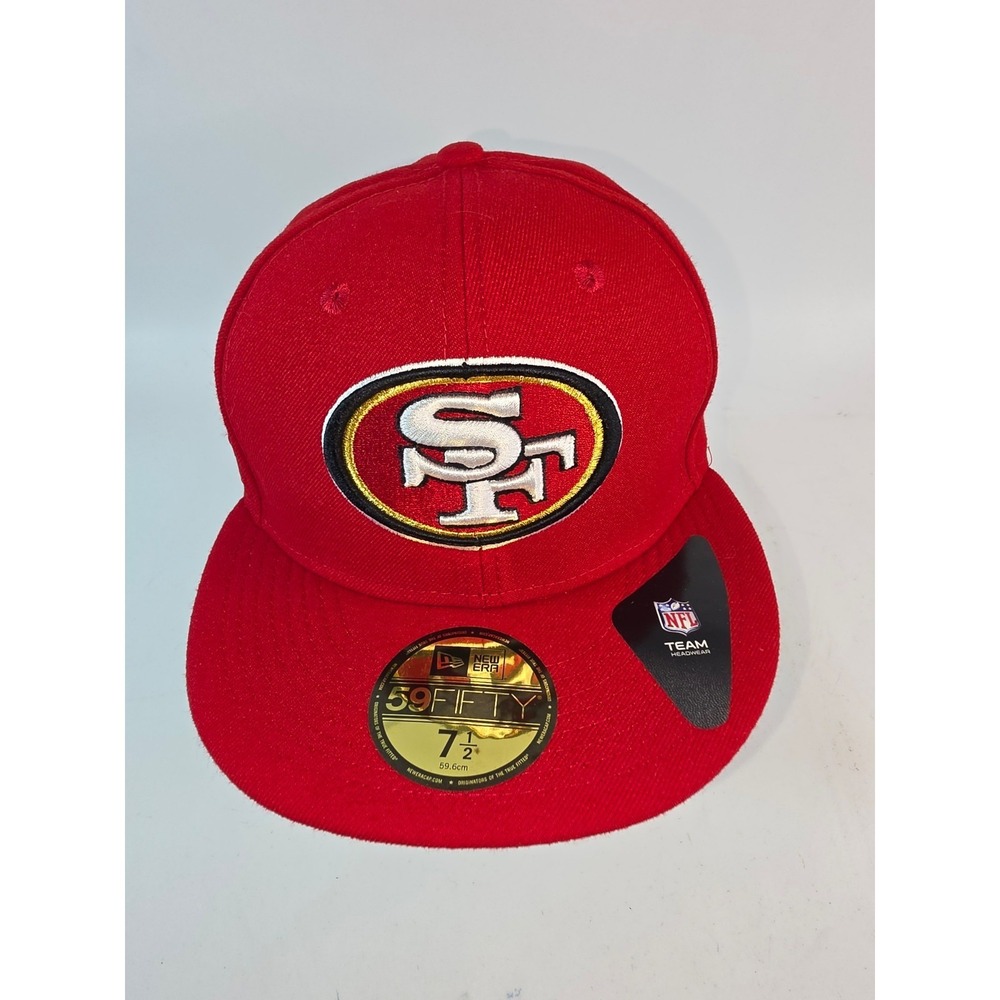 San Francisco 49ers NFL 59Fifty New ERA Size 7 1/2 Rare 5X Super Bowl Champions